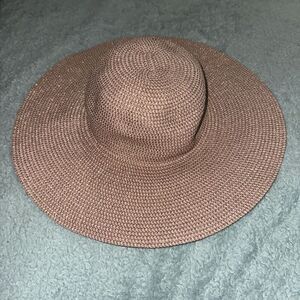 David and Young Straw Floppy Women's Sun Beach Hat Packable Wide Brim Summer